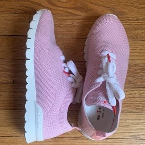 Kiton Baby Pink Sneakers US 9 European 39/39.5